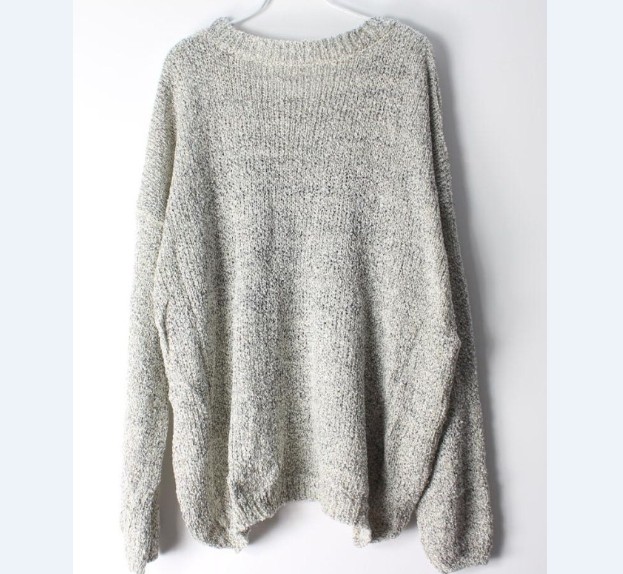 Cute Grey Heart Sweater on Luulla